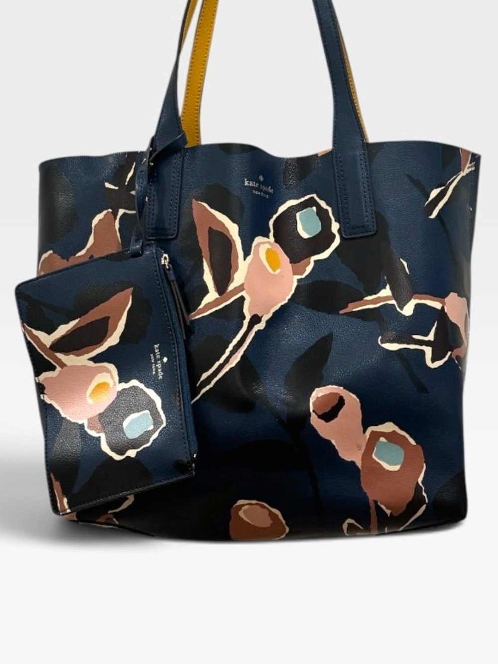 Kate Spade Arch Paper Floral Reversible Tote - Picture 3 of 9